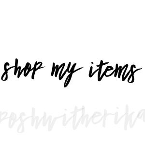 SHOP MY ITEMS